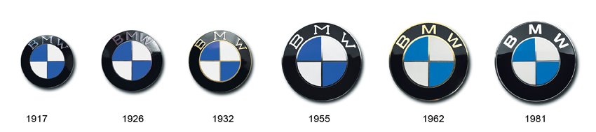 تطور شعار شركة BMW