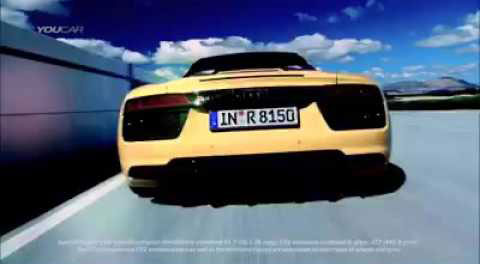 1Car Market : أودي تطلق سيارتها الجديدة - R8 سبايدر